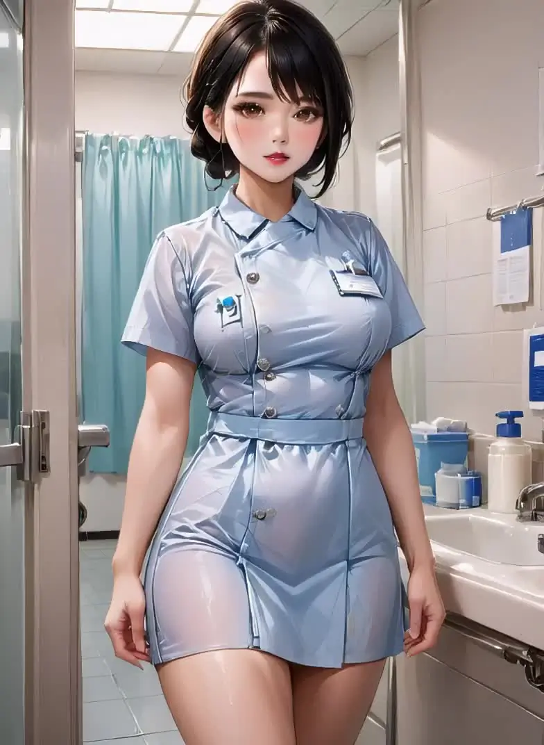 Ilustração de uma personagem adulta em estilo anime